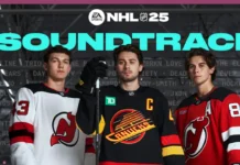 EA SPORTS NHL 25: Trilha sonora nostálgica em homenagem ao rock.