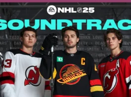 EA SPORTS NHL 25: Trilha sonora nostálgica em homenagem ao rock.