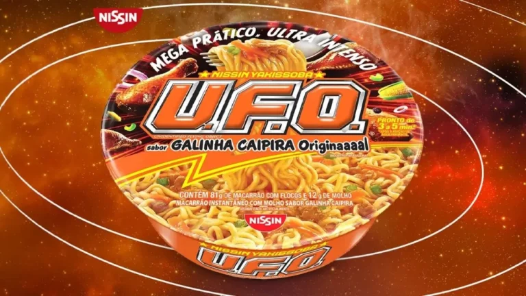 Nissin lança Yakissoba UFO sabor Galinha Caipira, ideal para gamers em ritmo acelerado!