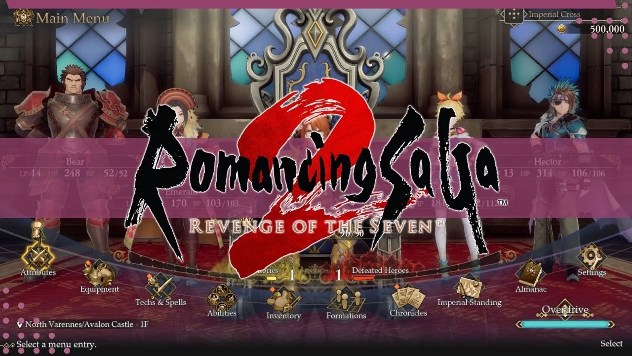 Romancing SaGa 2: Revenge of the Seven: Nostalgia e Desafios na Prévia da Demo do jogo