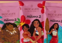 Bacio di Latte lança Picolé Moana 2 em parceria com a Disney