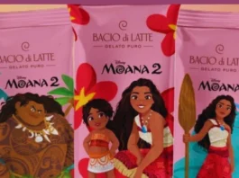 Bacio di Latte lança Picolé Moana 2 em parceria com a Disney