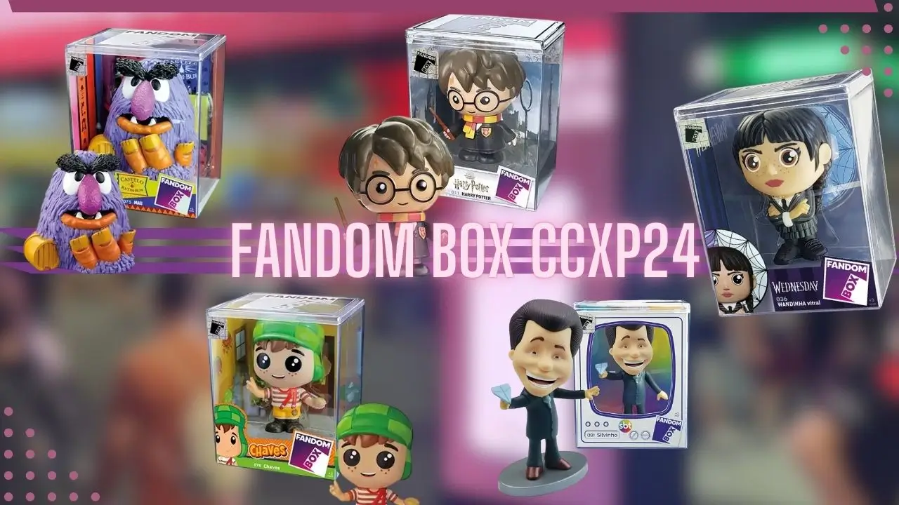 CCXP24: Fandom Box estreia no maior evento geek da América Latina