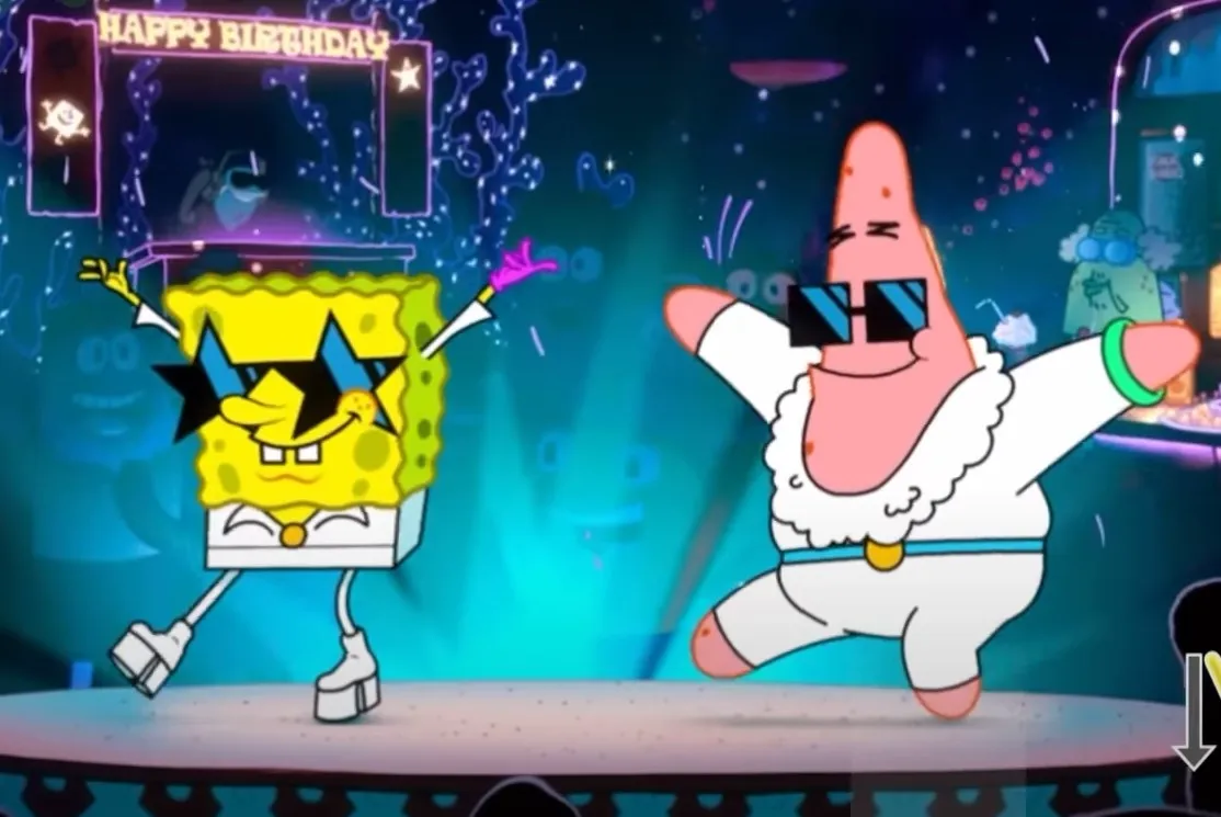 just dance 2025 bob esponja