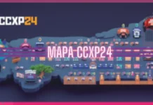 Confira o mapa da CCXP24; e saiba os estandes participantes