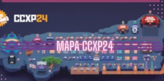 Confira o mapa da CCXP24; e saiba os estandes participantes