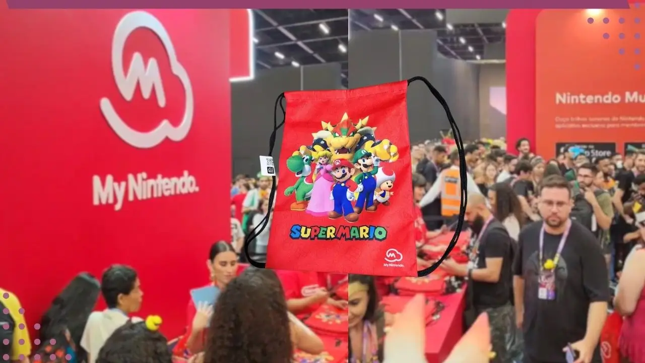 Nintendo, CCXP24 e a Disputada Sacolinha do Super Mario Bros no evento