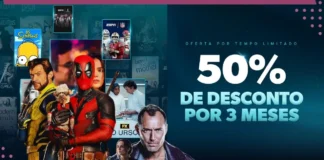 Aproveite 50% de desconto em Disney Plus durante 3 meses