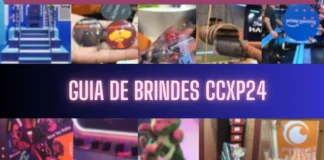 CCXP24: Guia de brindes saiba onde encontrar os melhores