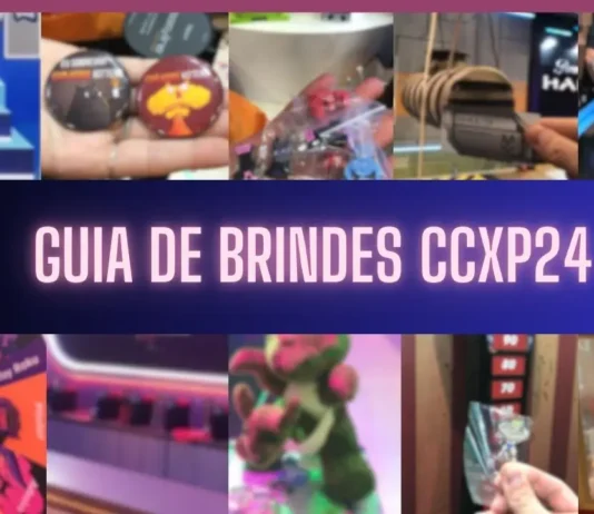 CCXP24: Guia de brindes saiba onde encontrar os melhores