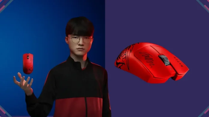 Razer lança Viper V3 Pro Faker em homenagem à lenda do League of Legends