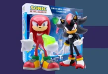 DC Toys na Abrin 2025: Shadow e Knuckles Metálico