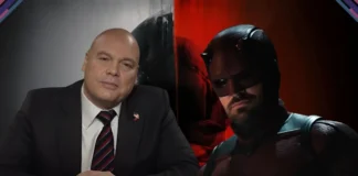 Matt Murdock e Wilson Fisk na série Demolidor: Renascido do Disney Plus