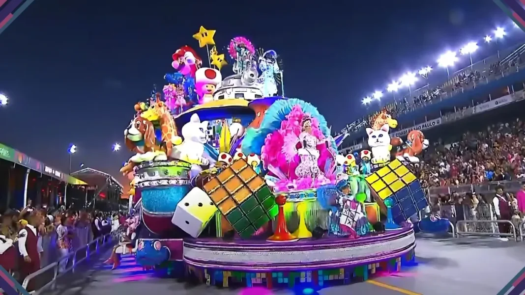 Rosas de Ouro e a Nostalgia dos Games: Análise do Desfile da Campeã do Carnaval