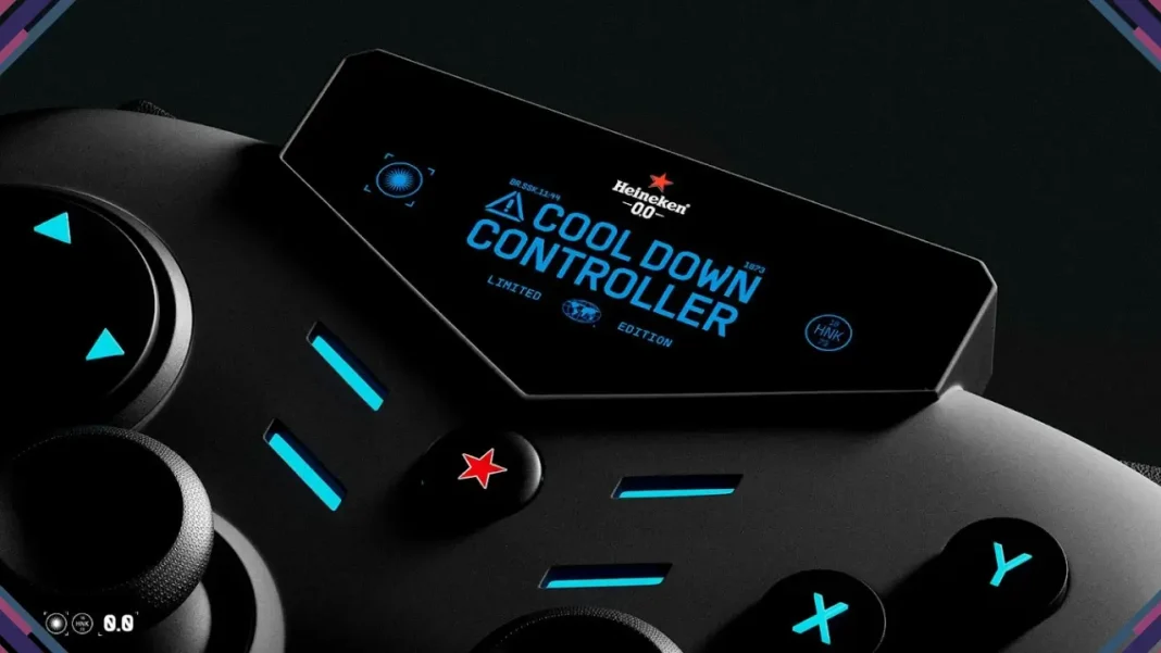 Promoção da Heineken 0.0 dá controle exclusivo para gamers maiores de idade