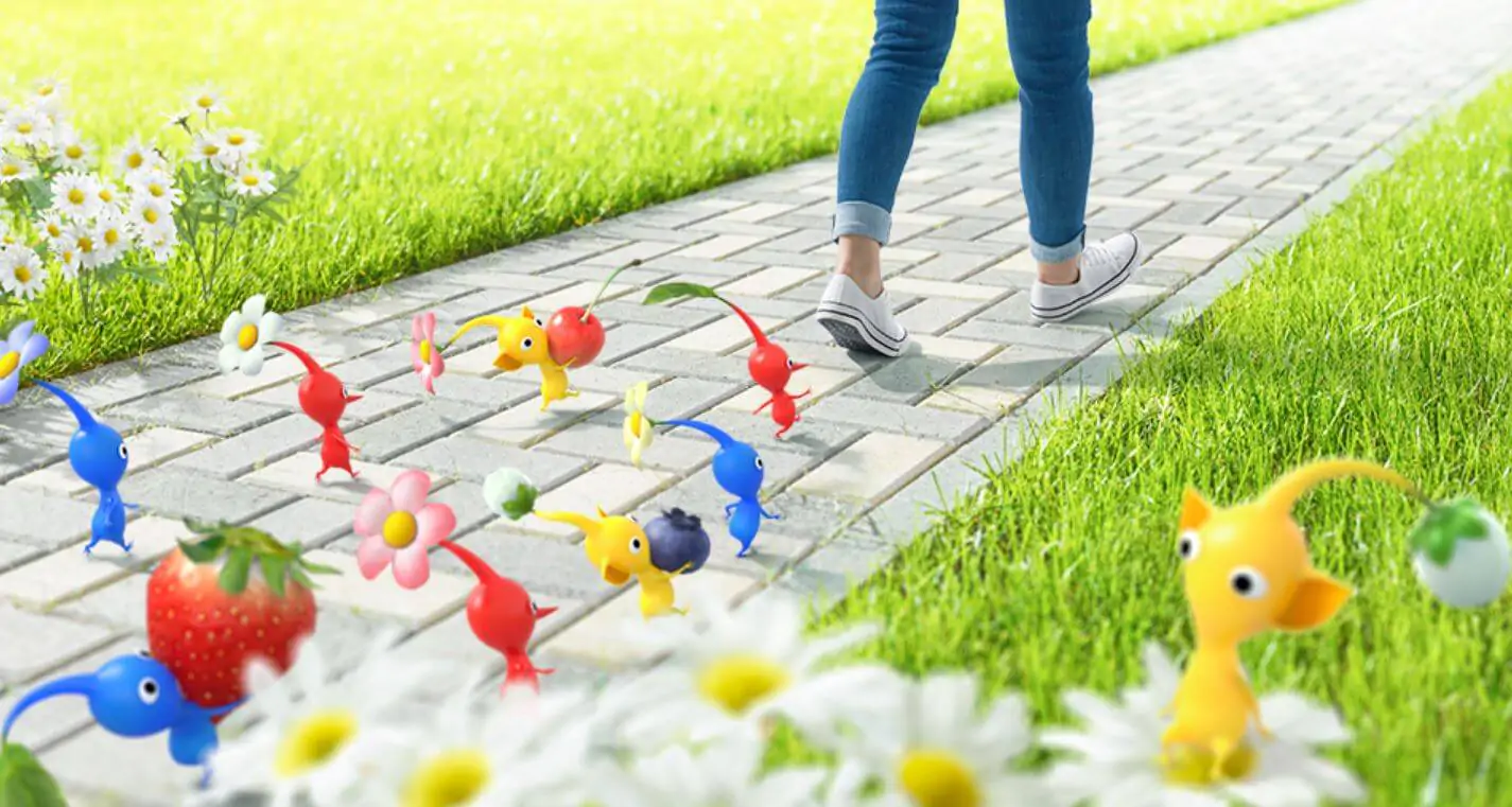 Nintendo e Niantic anunciam jogo de Pikmin em realidade aumentada