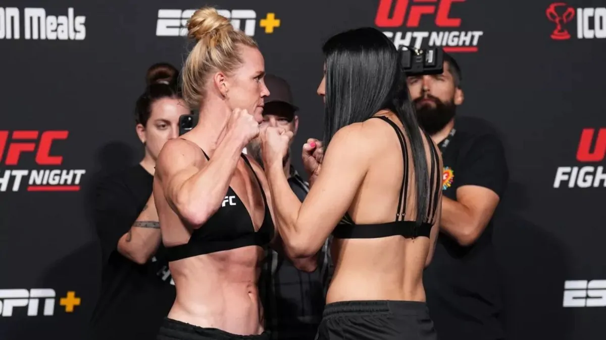 Ketlen Vieira Holly Holm ao vivo onde assistir ufc hoje