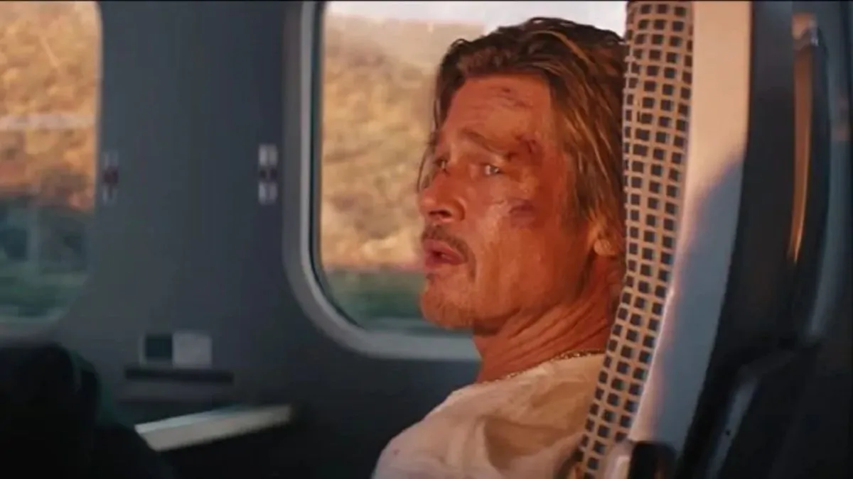 Trem-Bala trailer pôster filme brad pitt